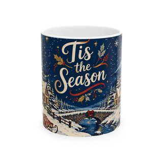 'Tis the Season Snowy Village Mug from Jolly Junction